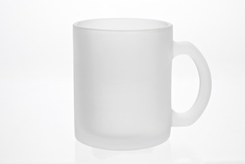 Empty white mug