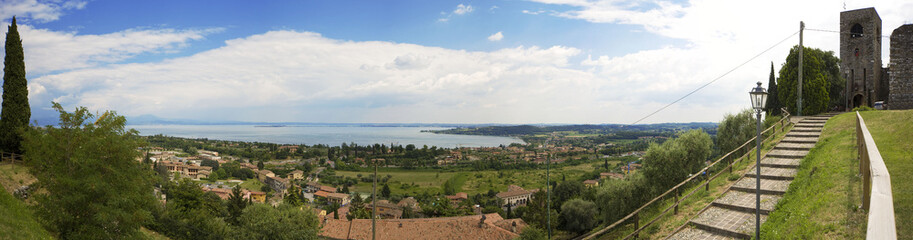 Obraz premium Rocca di Padenghe
