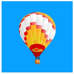 Fototapeta premium Hot air balloon 4
