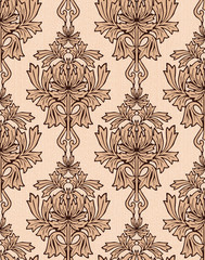 background with beige damask