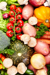 Fresh vegetables