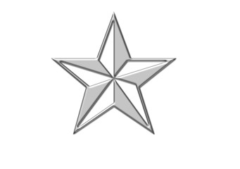 Estrella metalizada