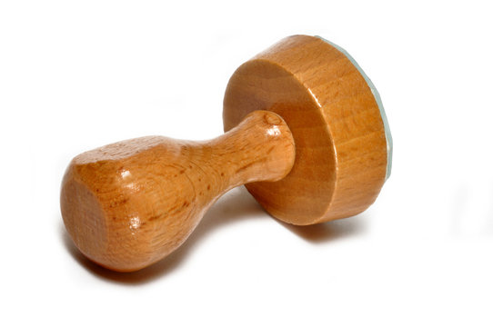 Tampon rond en bois