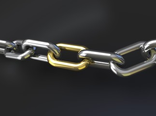 Obraz premium Kette gold