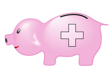 Health Pig Coin Bank