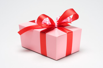 pink gift box