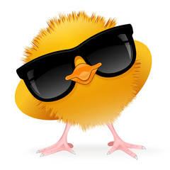 Chick in sunglasses