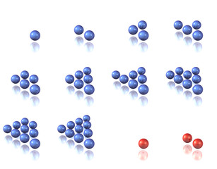 Icon that shows number