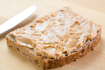 Peanut sandwich.