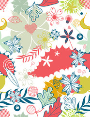 vector flower background