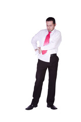 Businessman Dressing Up