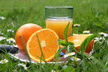 jus d'oranges