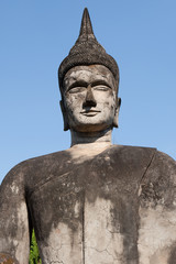 Steinfigur Buddha