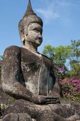 Steinfigur Buddha