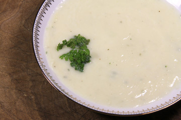 Potage de courgettes