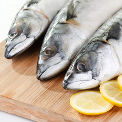 mackerel with lemon.