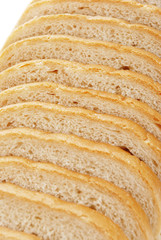 Buns with sesame in a woven basket