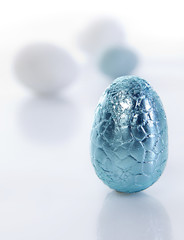 Blue and white Easter