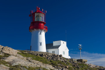Fototapeta na wymiar lighthouse, Lindesnes, Norway