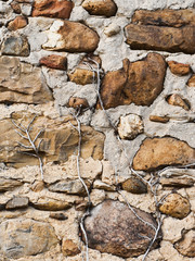 Vintage stones wall