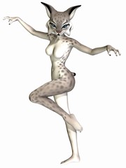 Cute Toon Figure - Luchs