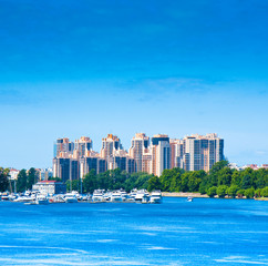 Obraz premium city landscape
