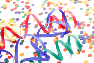 colorful paper streamer