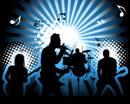 rock group theme