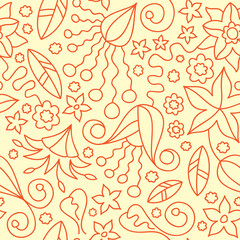 Seamless Flower Wallpaper