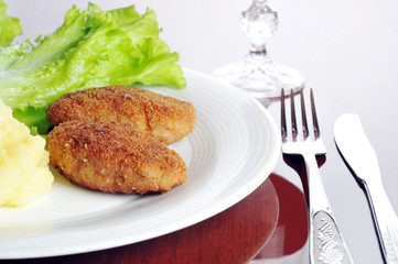 roasted cutlets