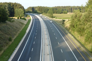 Fototapeta premium Autobahn