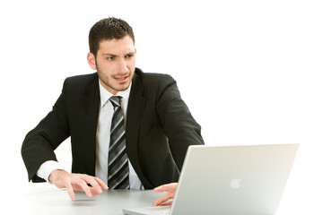 genervter Manager