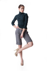 Fototapeta premium Young Brunette