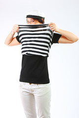 Portrait of a young woman