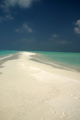 Sandbar at Maldives