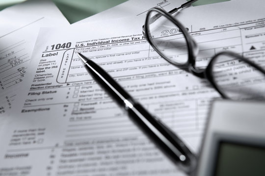 1040 Tax form