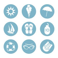 summer icons
