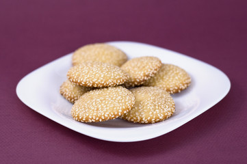 cookies with sesame