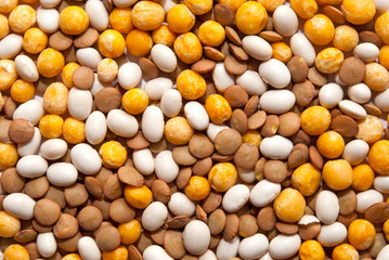 Fototapeta premium Hülsenfrüchte