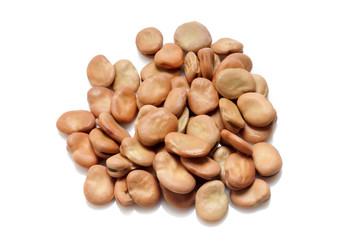 fave su fondo bianco