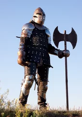 Deurstickers Middeleeuwse ridder © Sergii Figurnyi