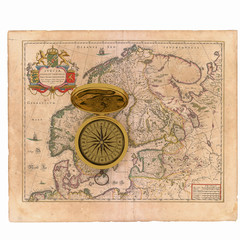 map and compass