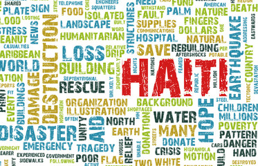 Fototapeta premium Haiti Earthquake