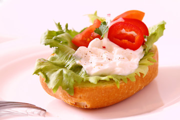 brötchen mit quark