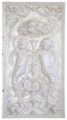 mermaids relief tile