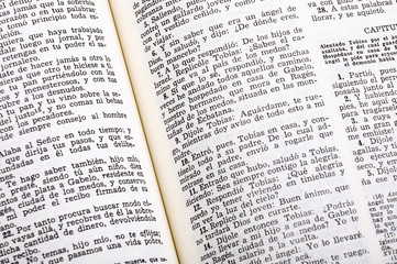 Fototapeta premium La Santa Biblia