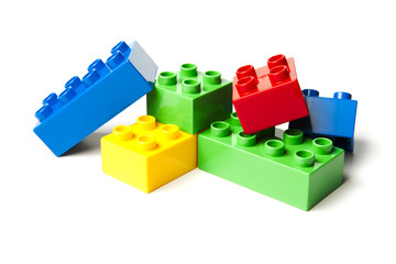 Plastic Building Block Toys