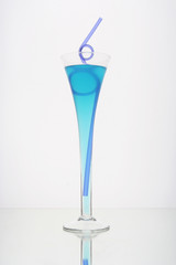 blue cocktail