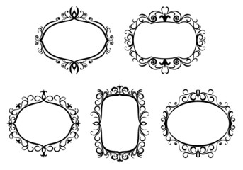 Vintage frames and borders