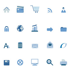 Internet and web icons